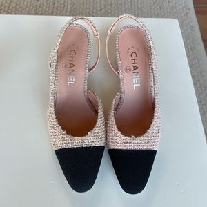 Authentic Chanel Slingbacks